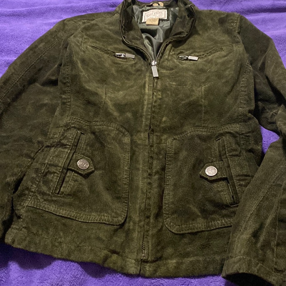 Ruff Hewn green jacket